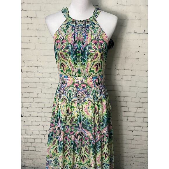 Eliza J Multicolor Floral Maxi Dress - Picture 1 of 14